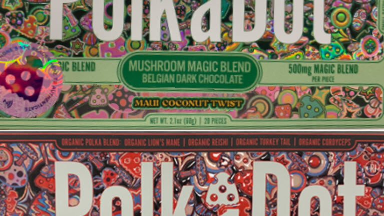 PolkaDot Mushroom Chocolate Bars Germany